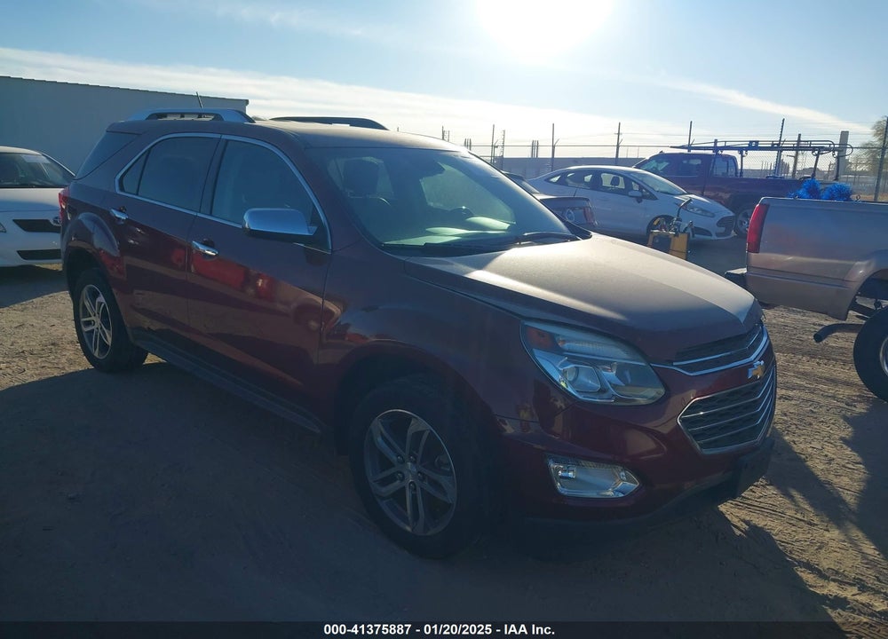 2016 CHEVROLET EQUINOX LTZ VIN: 2GNALDEK9G6214197