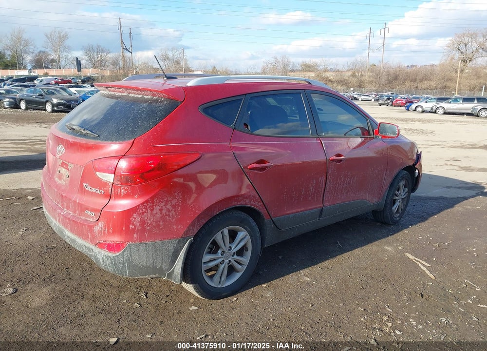 2012 HYUNDAI TUCSON GLS VIN: KM8JUCACXCU491253