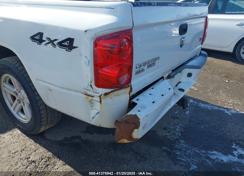 2007 DODGE DAKOTA VIN: 1D7HW48JX7S166780