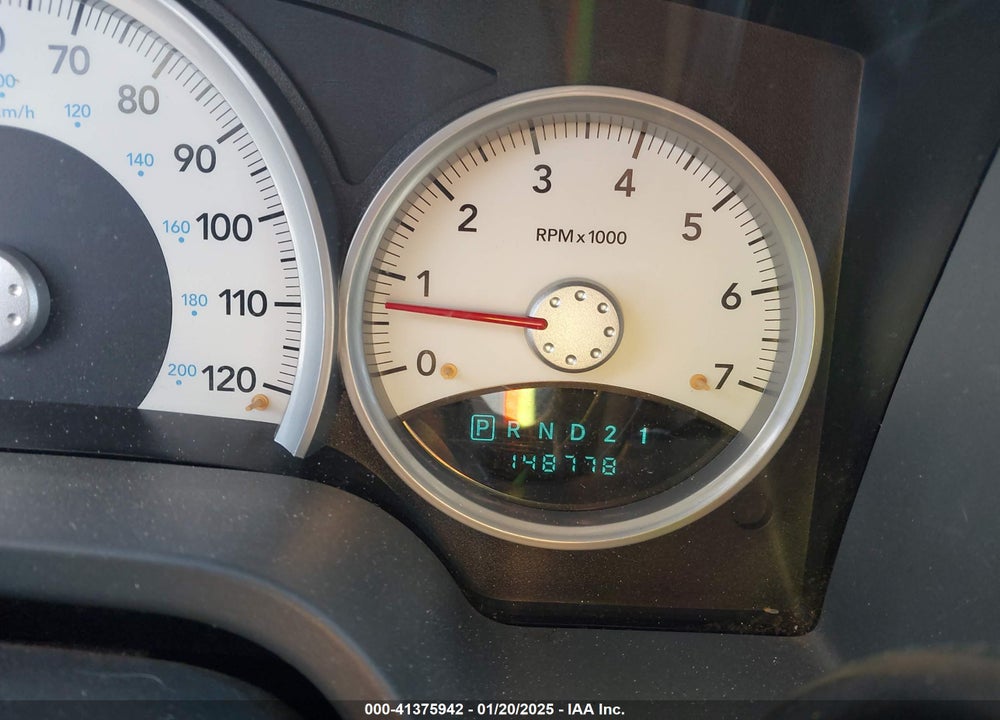 2007 DODGE DAKOTA VIN: 1D7HW48JX7S166780