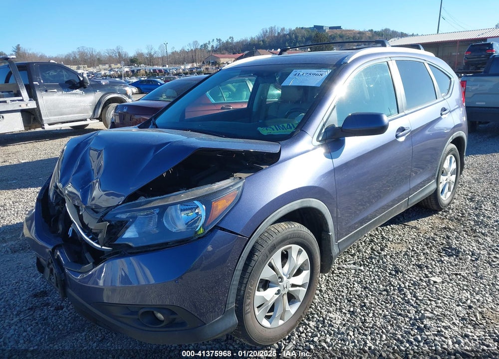 2012 HONDA CR-V EX-L VIN: 5J6RM4H7XCL006549