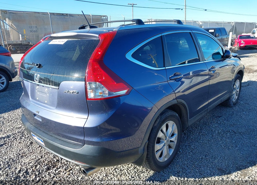 2012 HONDA CR-V EX-L VIN: 5J6RM4H7XCL006549