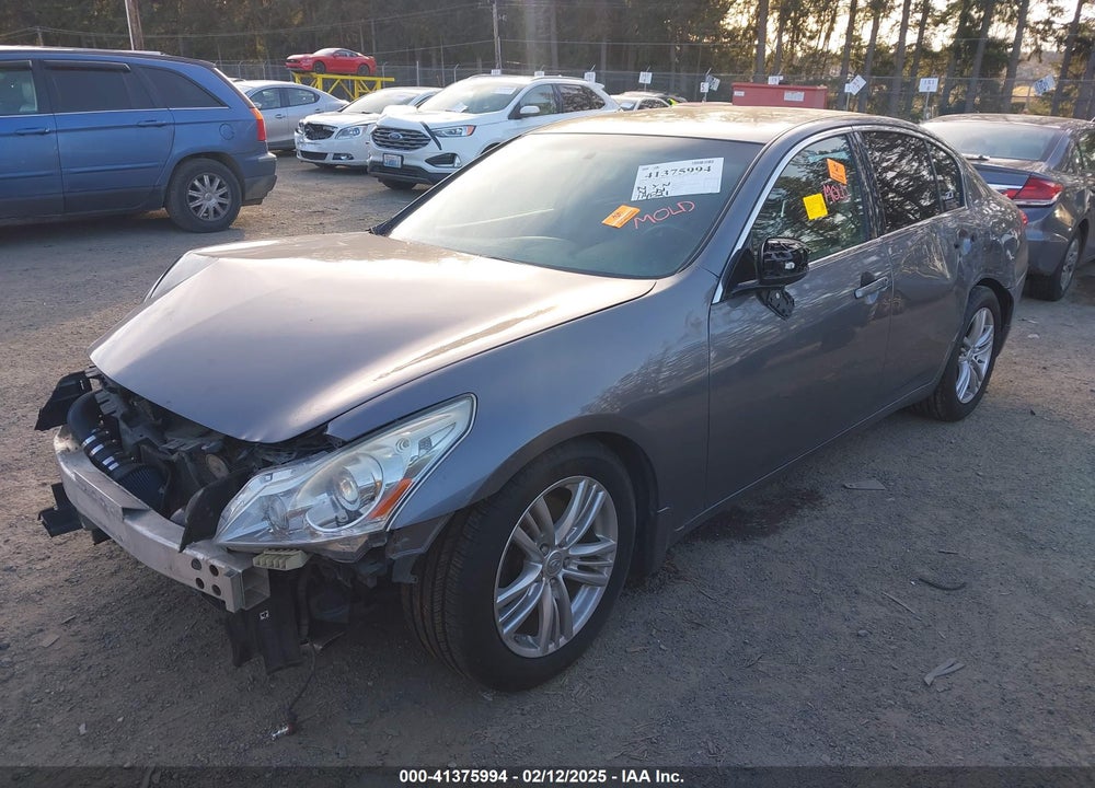 2013 INFINITI G37X VIN: JN1CV6AR3DM350769