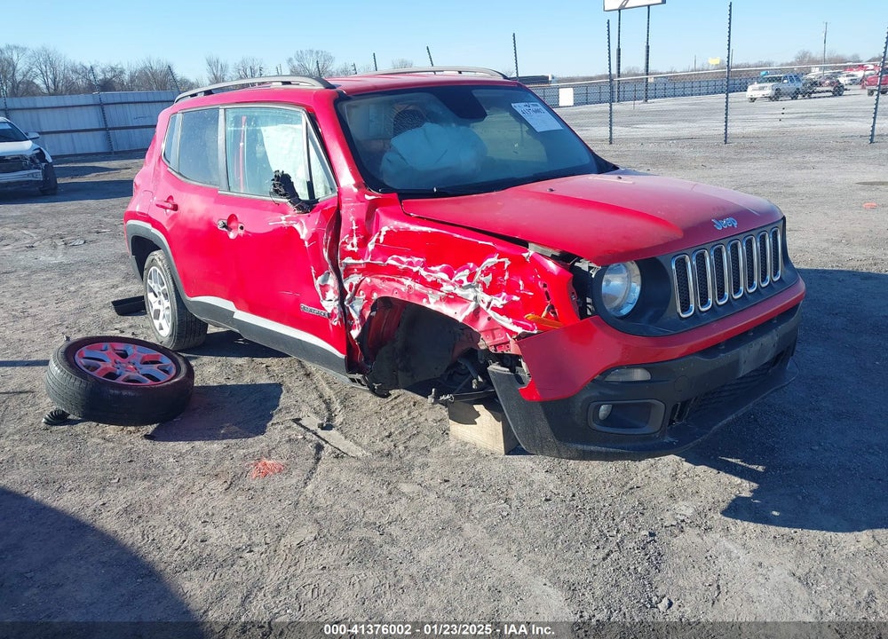 2017 JEEP RENEGADE LATITUDE 4X4 VIN: ZACCJBBBXHPE57473