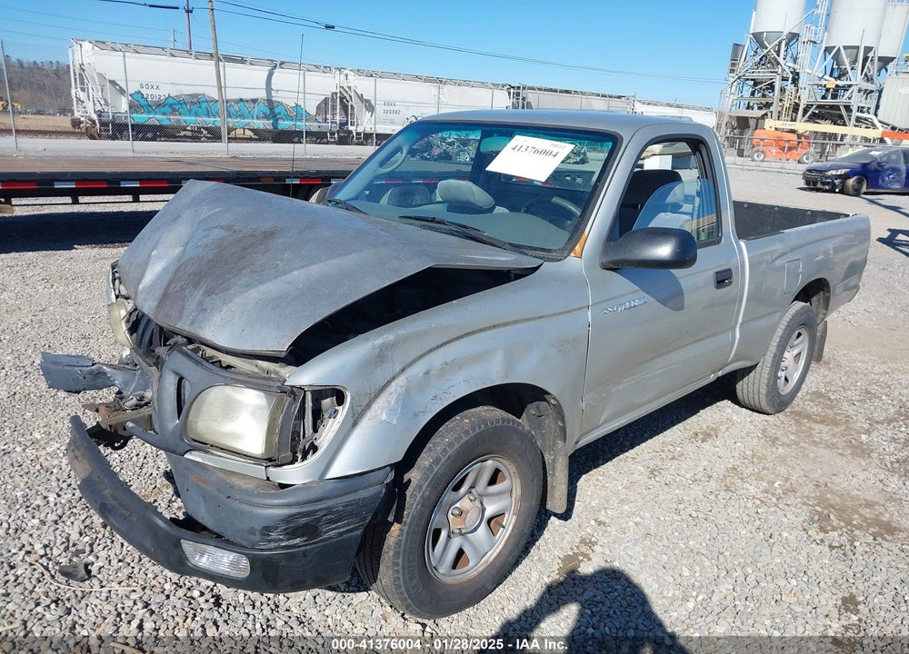 2002 TOYOTA TACOMA VIN: 5TENL42N52Z023256