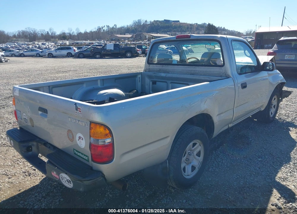 2002 TOYOTA TACOMA VIN: 5TENL42N52Z023256