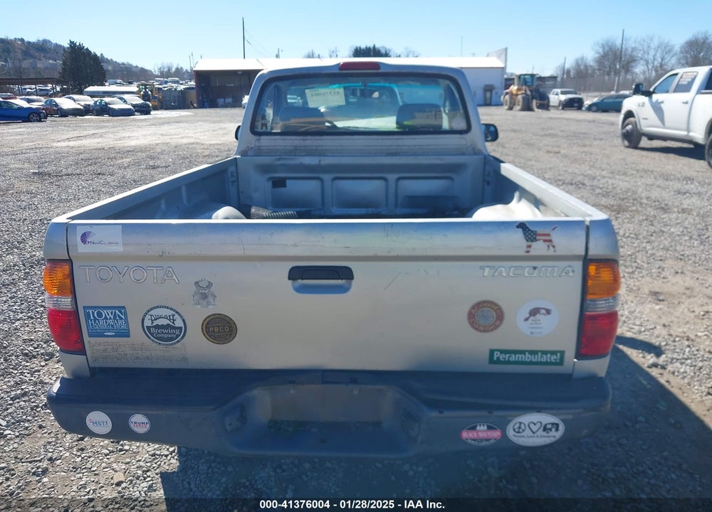 2002 TOYOTA TACOMA VIN: 5TENL42N52Z023256