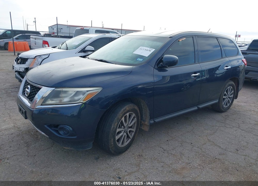 2013 NISSAN PATHFINDER S VIN: 5N1AR2MN4DC676835