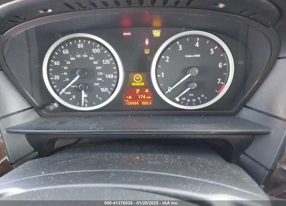2006 BMW 525I VIN: WBANE53586CK79763