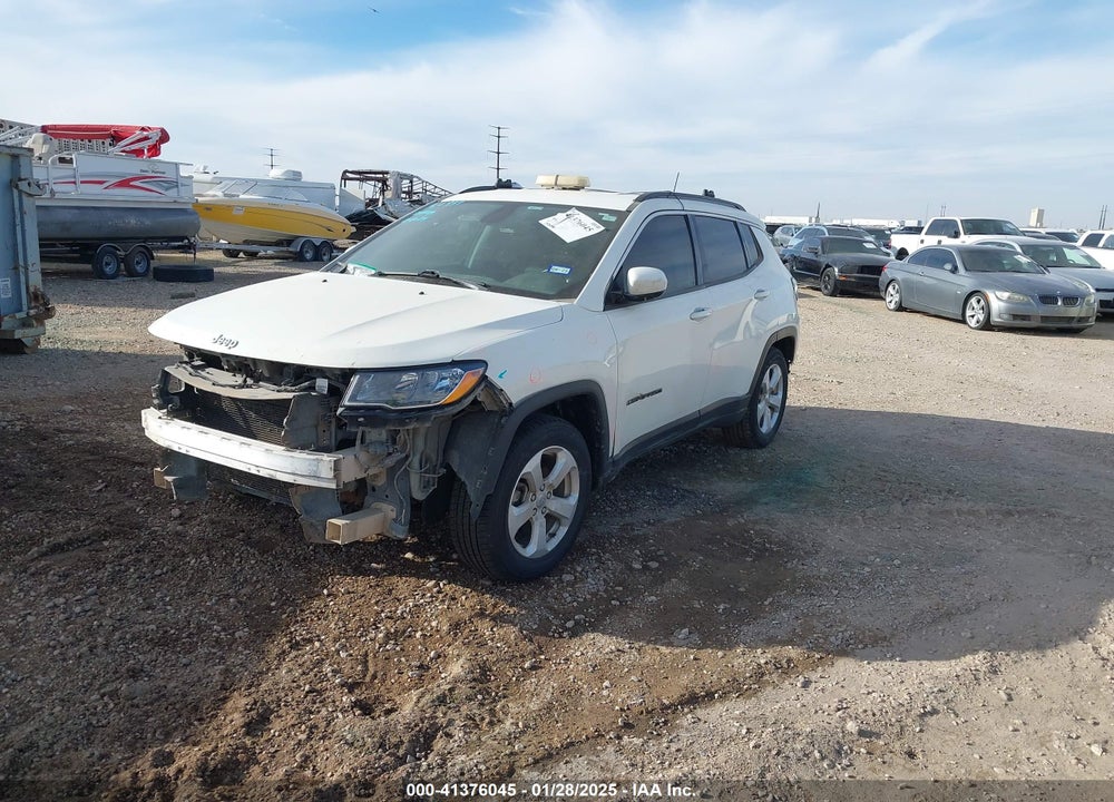 2019 JEEP COMPASS LATITUDE FWD VIN: 3C4NJCBB1KT654692
