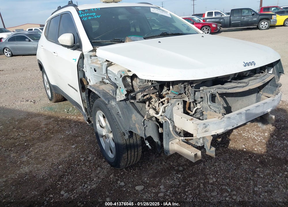 2019 JEEP COMPASS LATITUDE FWD VIN: 3C4NJCBB1KT654692
