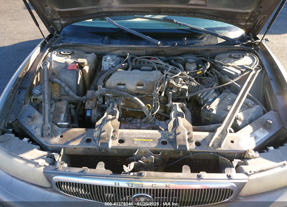 2002 BUICK CENTURY CUSTOM VIN: 2G4WS52J821191760