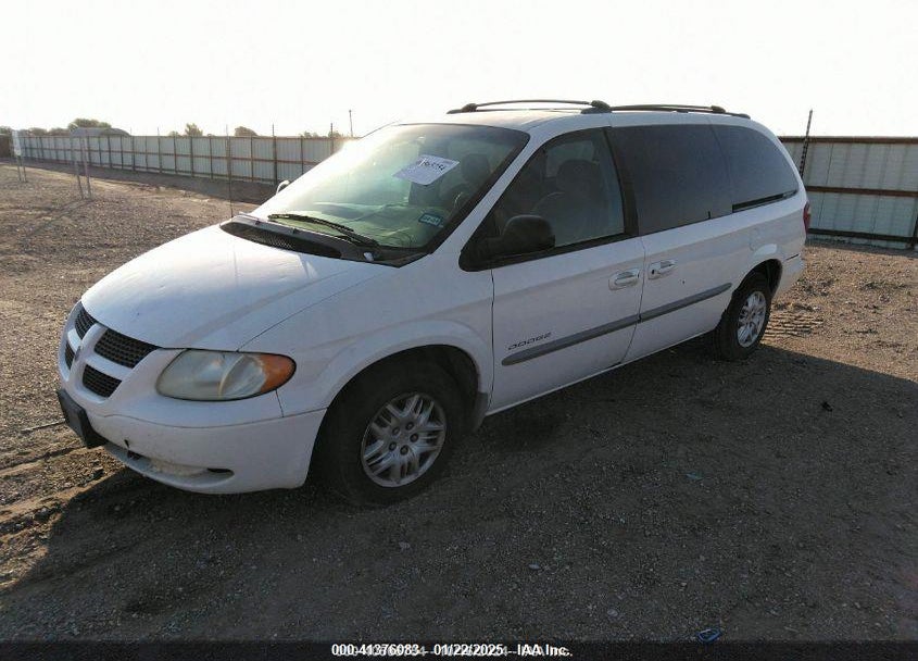 2001 DODGE GRAND CARAVAN SPORT VIN: 2B4GP44331R327535