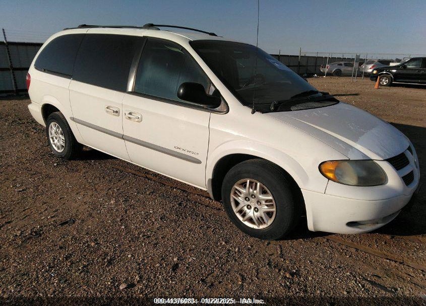 2001 DODGE GRAND CARAVAN SPORT VIN: 2B4GP44331R327535