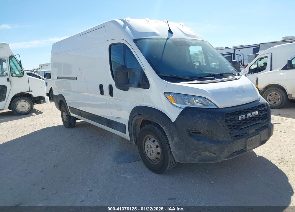 2023 RAM PROMASTER 2500 HIGH ROOF 159 WB VIN: 3C6LRVDGXPE524000