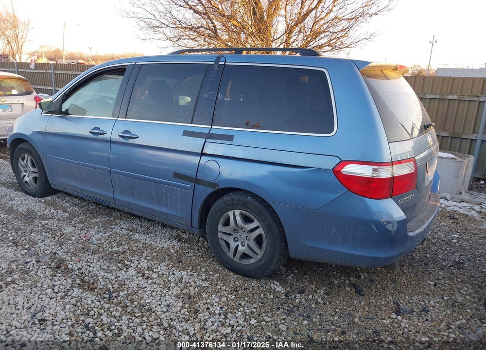 2007 HONDA ODYSSEY EX-L VIN: 5FNRL38707B010248
