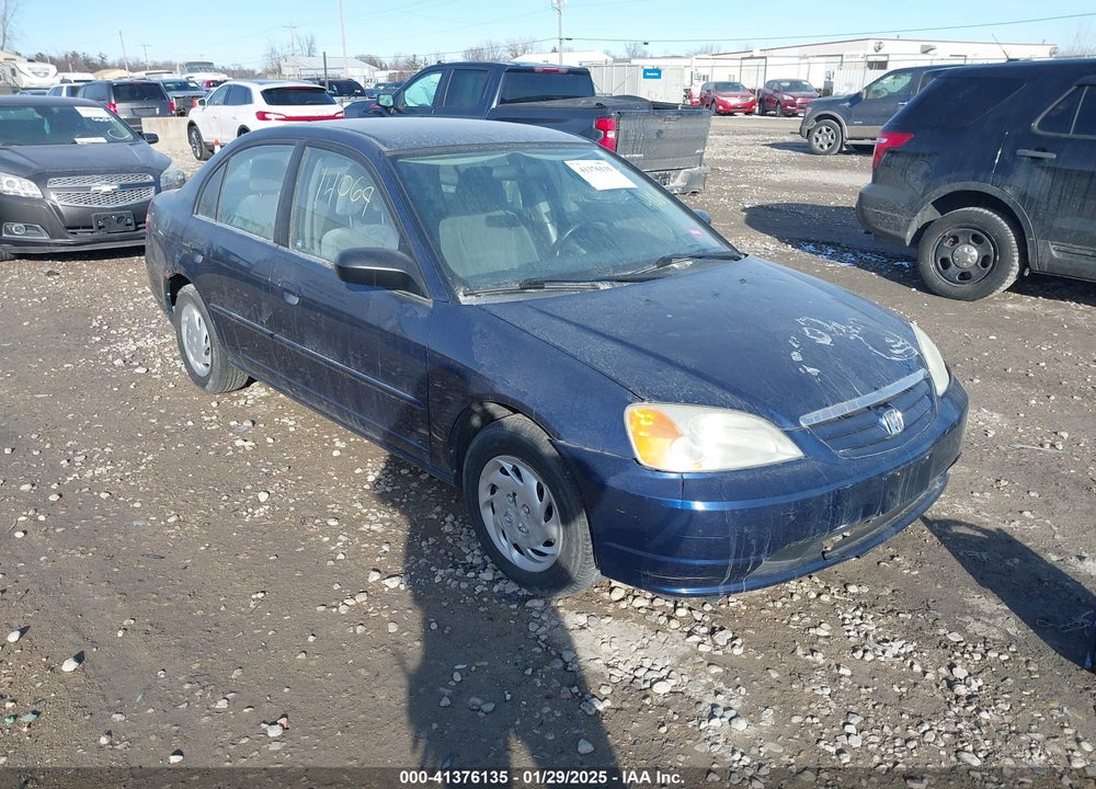 2003 HONDA CIVIC LX VIN: 1HGES16593L000320