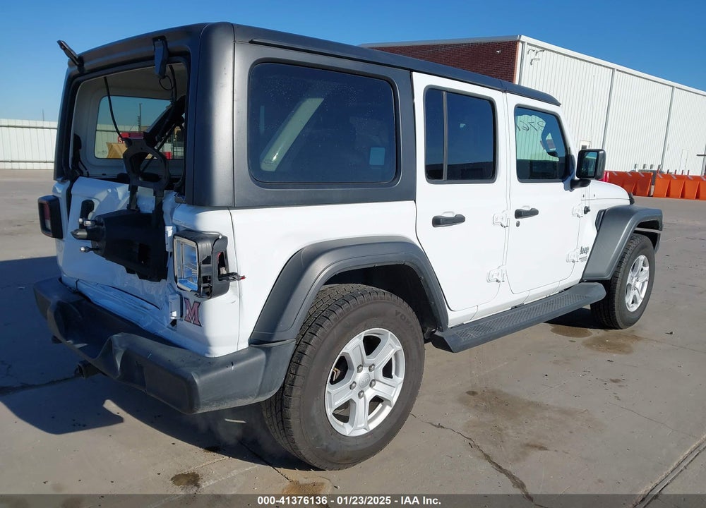 2020 JEEP WRANGLER UNLIMITED SPORT S 4X4 VIN: 1C4HJXDG2LW335973