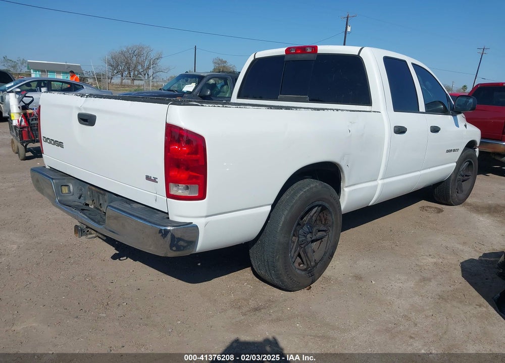 2004 DODGE RAM 1500 SLT/LARAMIE VIN: 1D7HA18NX4J291716