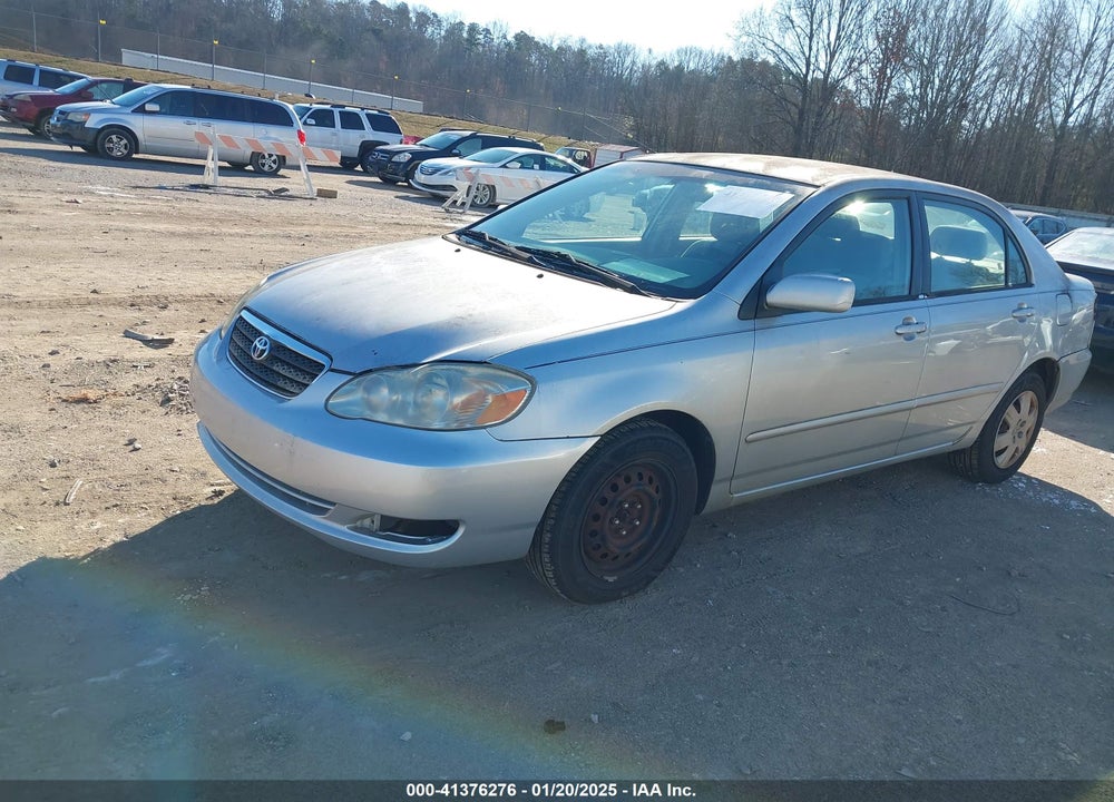 2005 TOYOTA COROLLA LE VIN: 1NXBR32E65Z560903