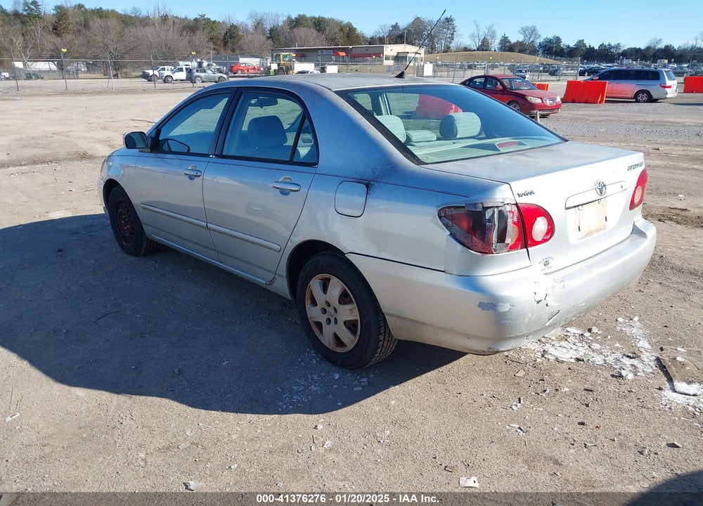 2005 TOYOTA COROLLA LE VIN: 1NXBR32E65Z560903