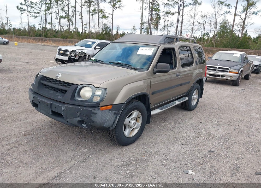 2002 NISSAN XTERRA XE VIN: 5N1ED28T12C544167