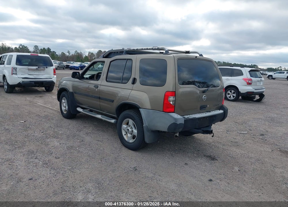 2002 NISSAN XTERRA XE VIN: 5N1ED28T12C544167