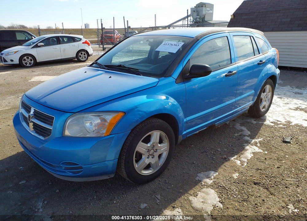 2008 DODGE CALIBER SXT VIN: 1B3HB48B78D636611