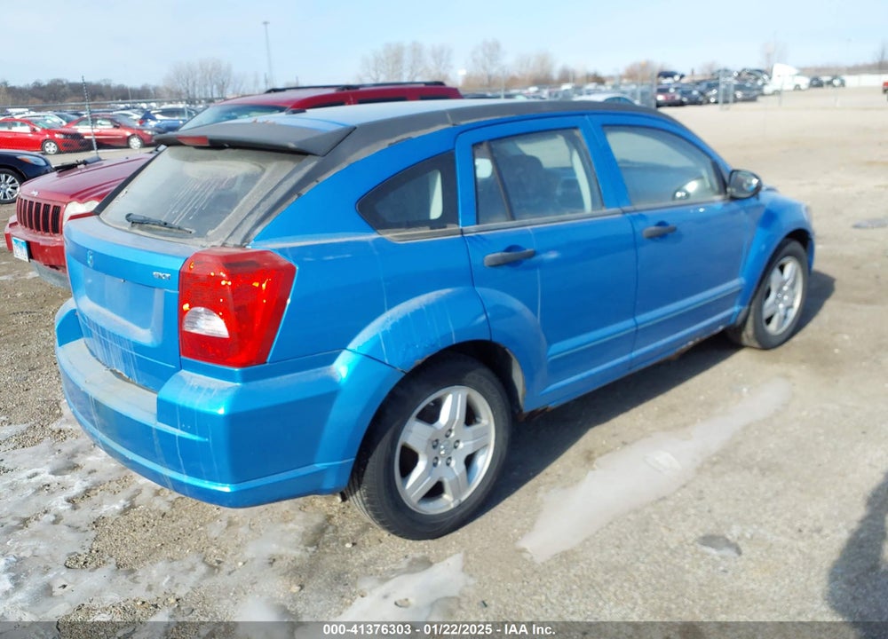 2008 DODGE CALIBER SXT VIN: 1B3HB48B78D636611