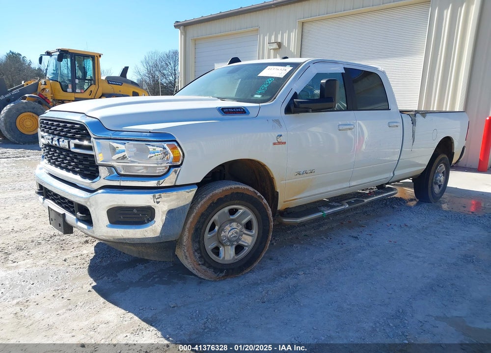 2022 RAM 2500 BIG HORN 4X4 8' BOX VIN: 3C6UR5JL2NG297439