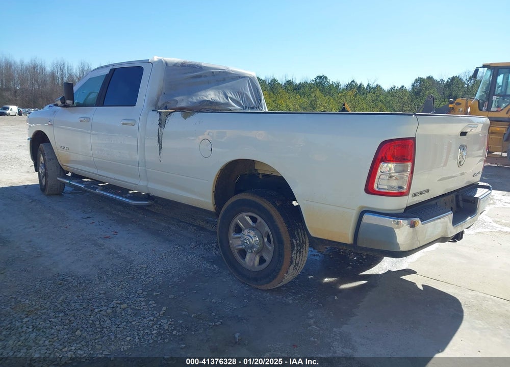 2022 RAM 2500 BIG HORN 4X4 8' BOX VIN: 3C6UR5JL2NG297439