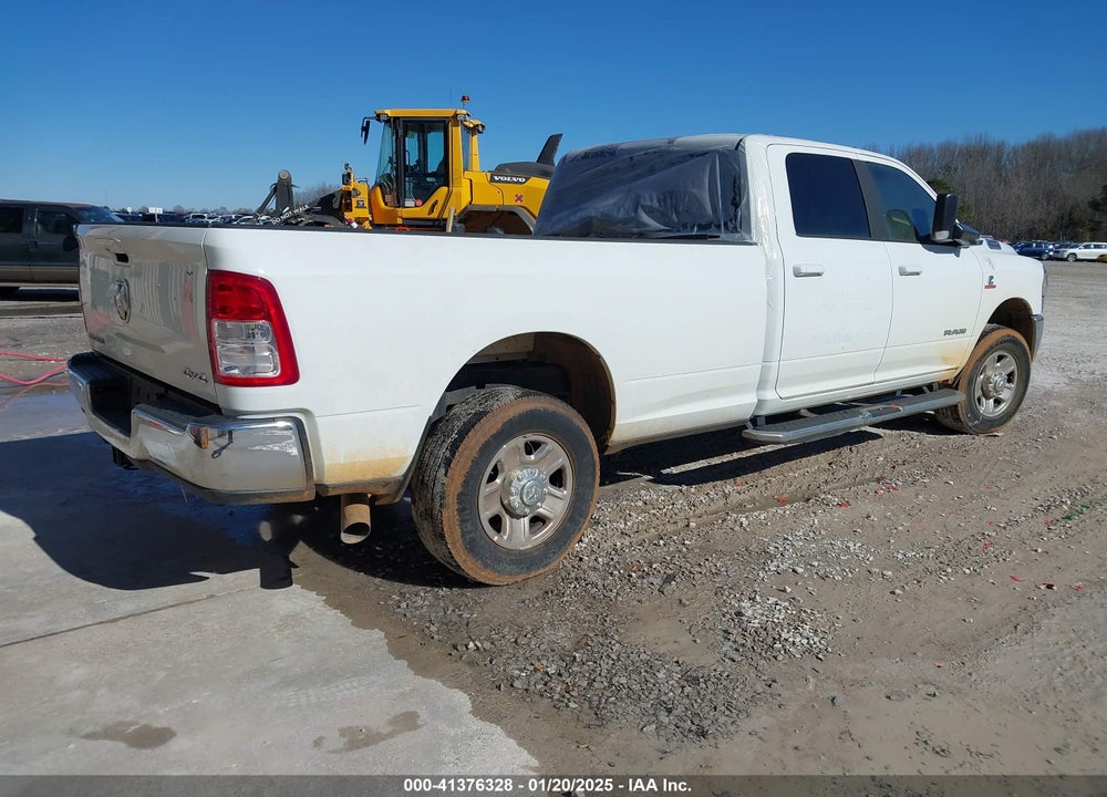 2022 RAM 2500 BIG HORN 4X4 8' BOX VIN: 3C6UR5JL2NG297439