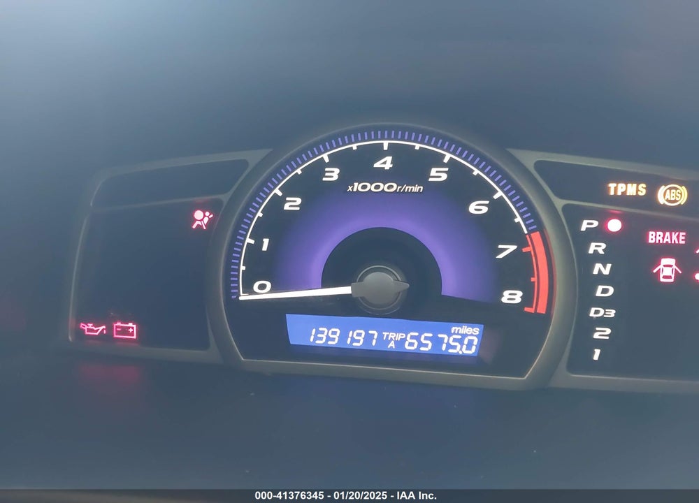2009 HONDA CIVIC EX VIN: 19XFA16829E010558