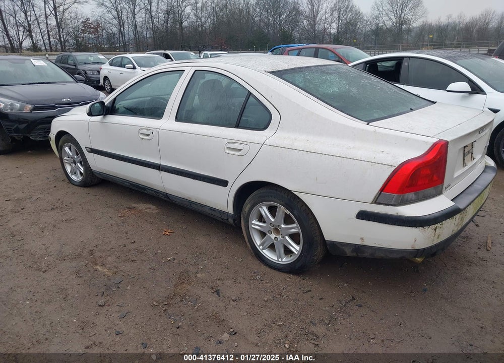 2002 VOLVO S60 2.4 VIN: YV1RS61R122196002
