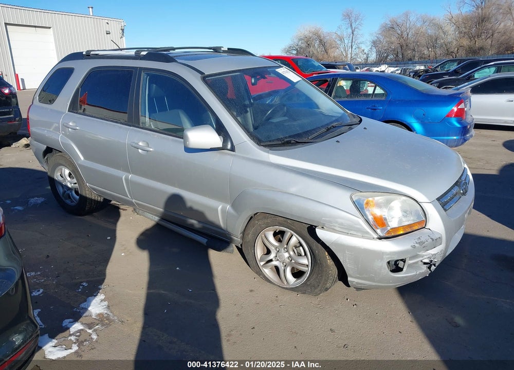 2008 KIA SPORTAGE EX V6 VIN: KNDJE723787491241