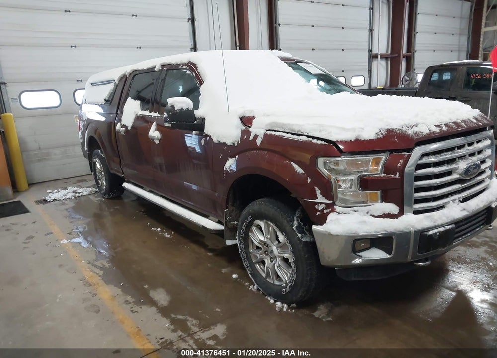 2016 FORD F-150 XLT VIN: 1FTFW1EF6GFC06412
