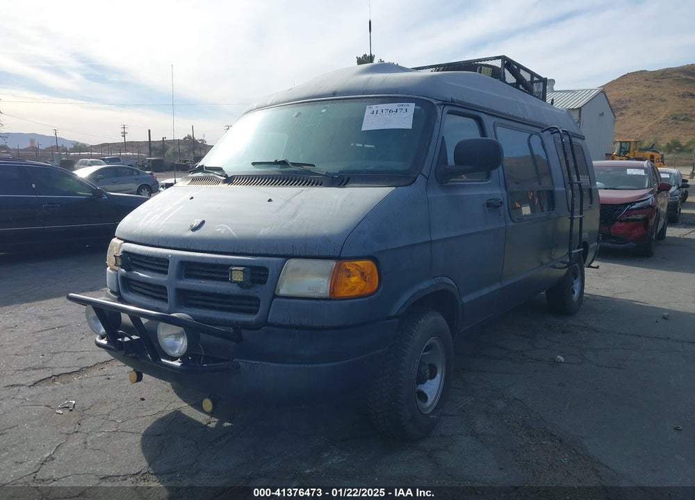 2000 DODGE RAM VAN 1500 CONVERSION VIN: 2B6HB11Y1YK165030