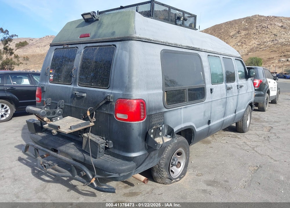 2000 DODGE RAM VAN 1500 CONVERSION VIN: 2B6HB11Y1YK165030