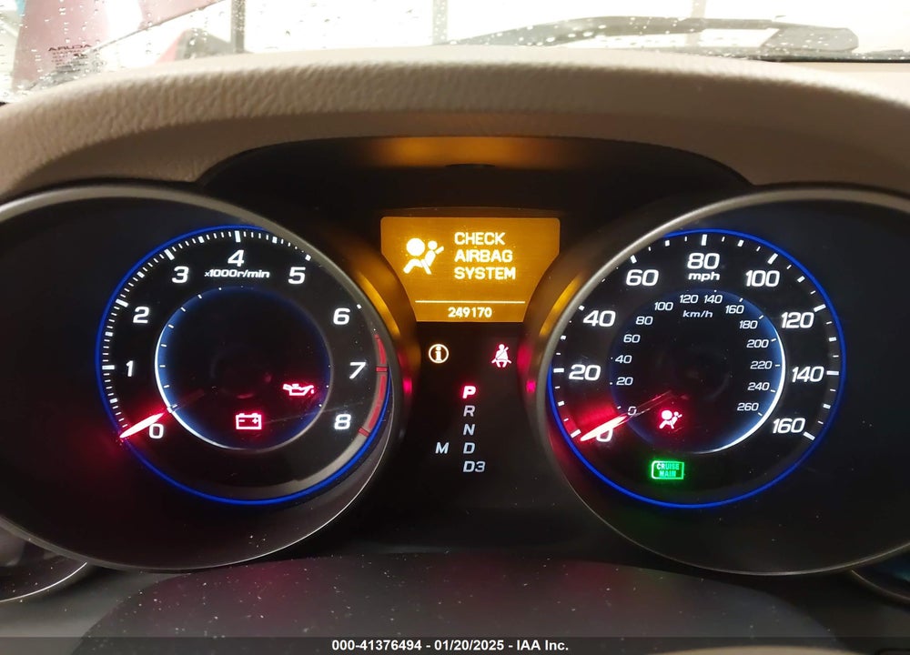 2008 ACURA MDX VIN: 2HNYD28298H543616