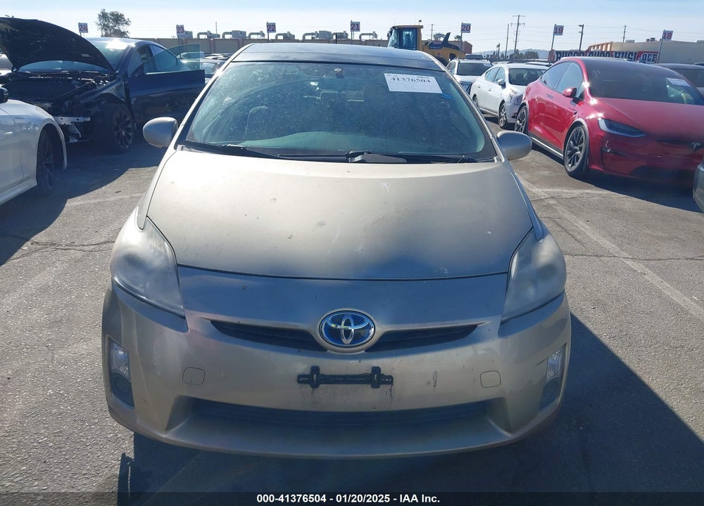 2011 TOYOTA PRIUS THREE VIN: JTDKN3DU7B1447401