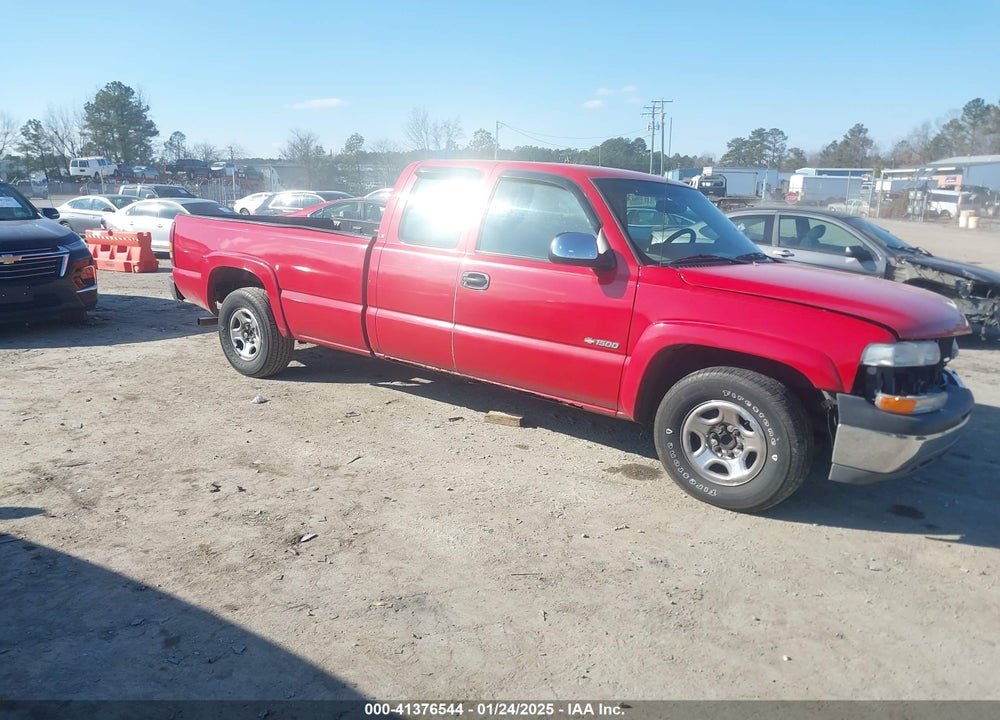 2002 CHEVROLET SILVERADO 1500 LS VIN: 1GCEC19T82E155286