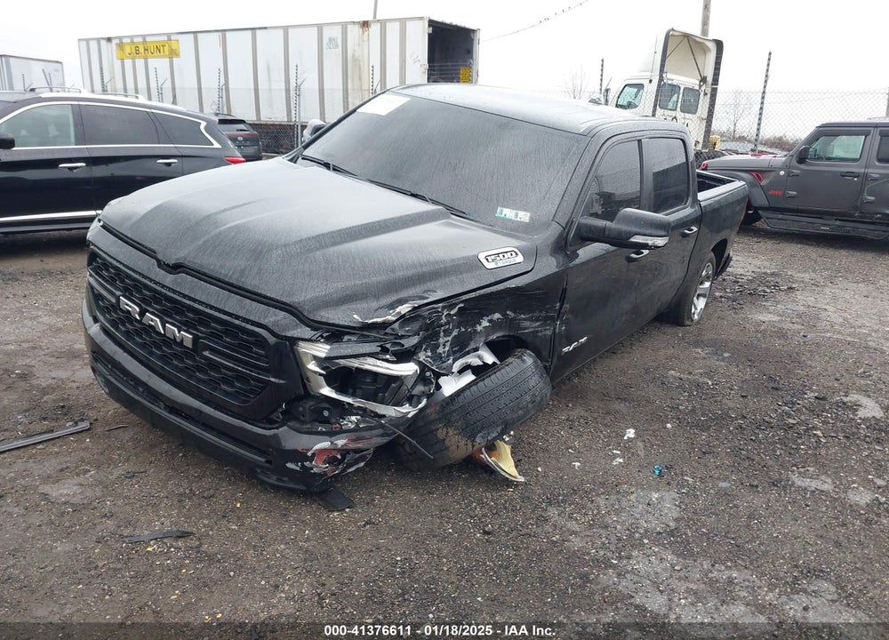 2022 RAM 1500 BIG HORN 4X4 5'7 BOX VIN: 1C6RRFFG7NN392190
