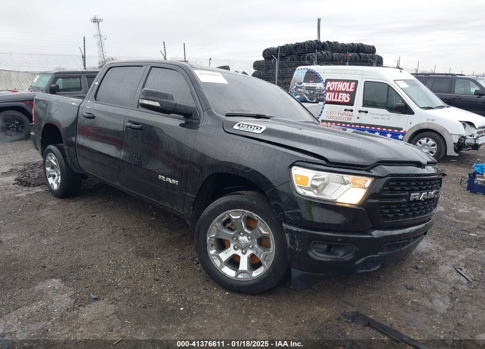 2022 RAM 1500 BIG HORN 4X4 5'7 BOX VIN: 1C6RRFFG7NN392190
