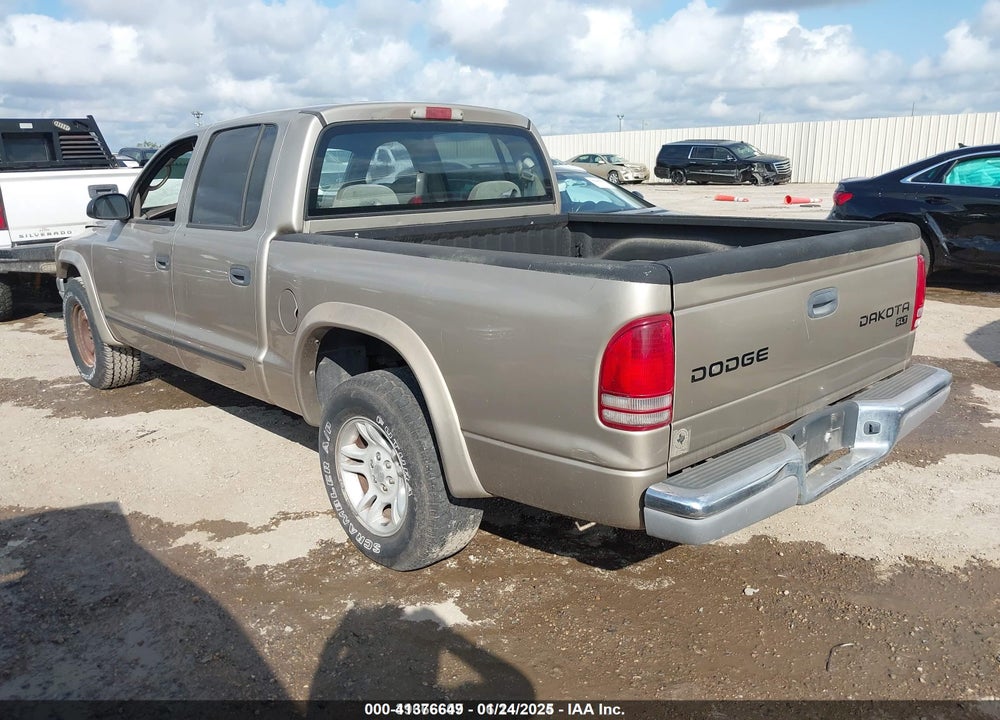 2003 DODGE DAKOTA SLT VIN: 1D7HL48N03S314151