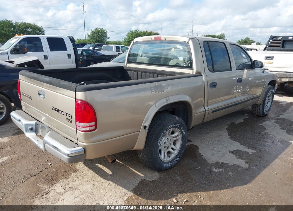 2003 DODGE DAKOTA SLT VIN: 1D7HL48N03S314151