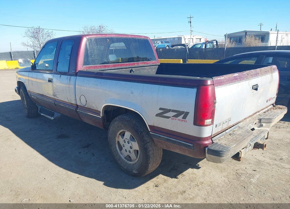 1993 GMC SIERRA K1500 VIN: 2GTEK19K7P1542981