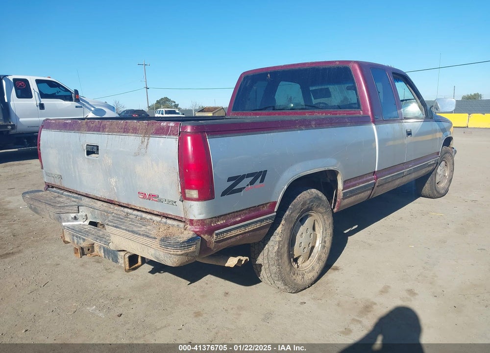 1993 GMC SIERRA K1500 VIN: 2GTEK19K7P1542981