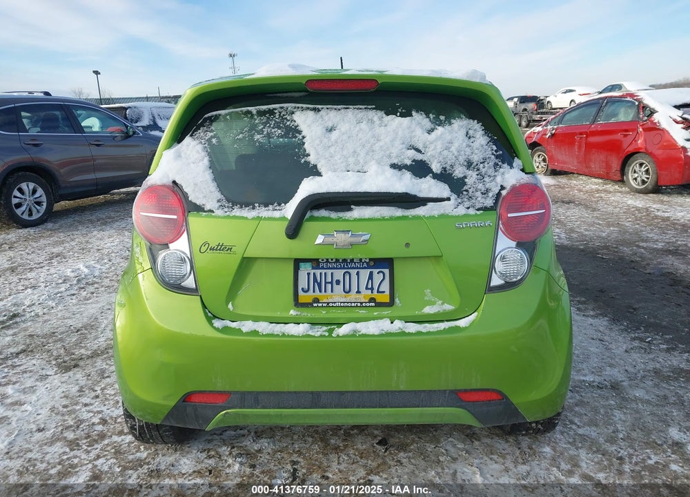2014 CHEVROLET SPARK VIN: KL8CA6S9XEC539118