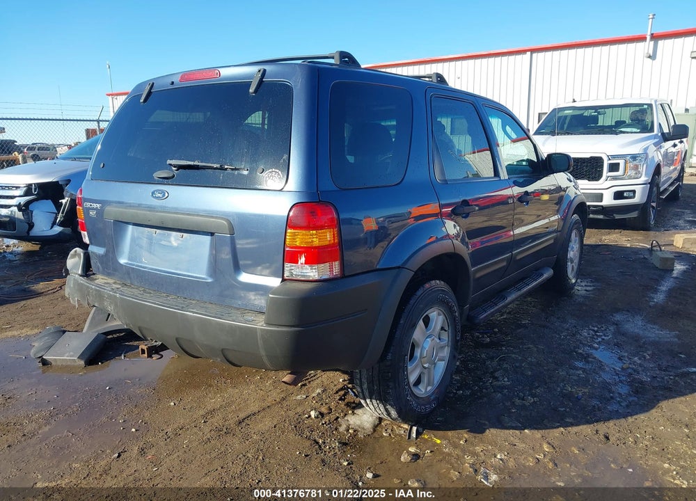 2001 FORD ESCAPE XLT VIN: 1FMCU04131KC21937