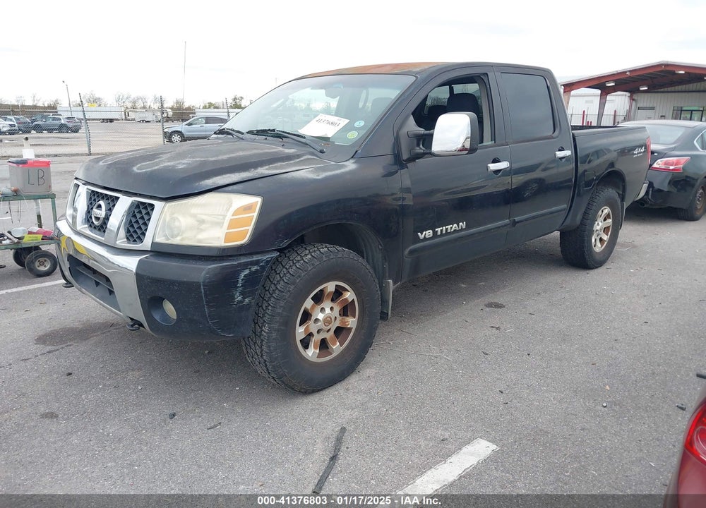 2005 NISSAN TITAN SE VIN: 1N6BA07B05N541246